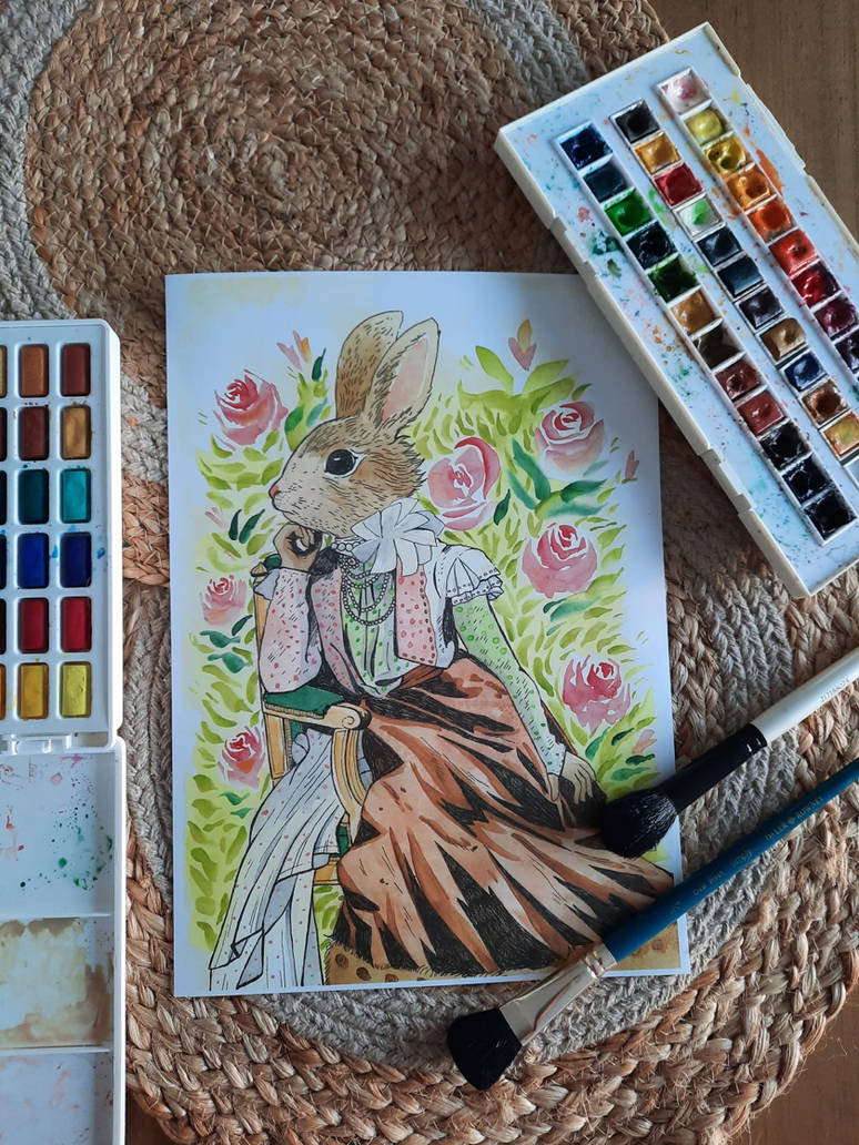 Miss Rabbit by Tsuki-Tsutsuii on DeviantArt