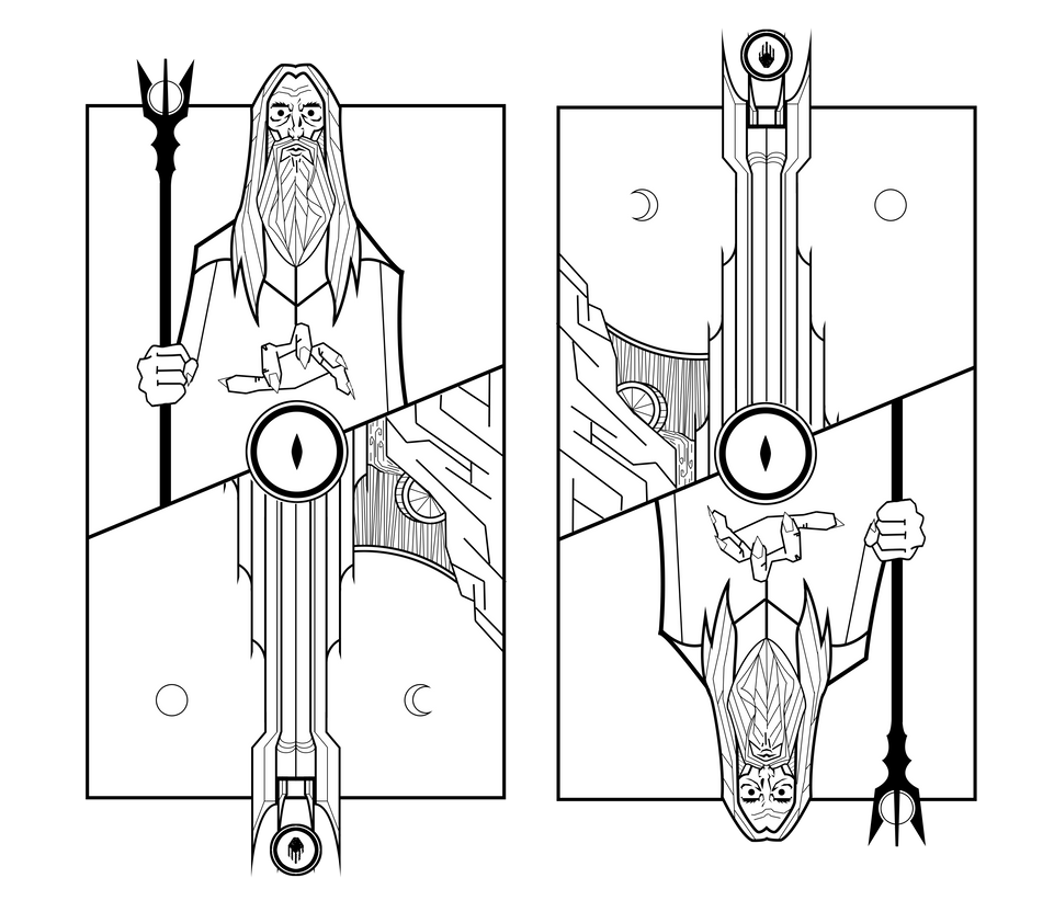 Saruman-Isengard by TMC-INK on DeviantArt