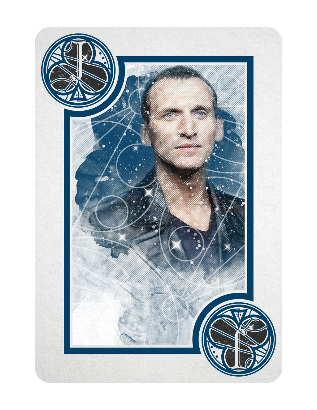 9th Doctor Who Jack of Clubs