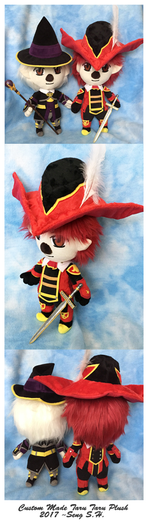 Red mage taru taru plushie