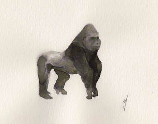 Silverback in Ink