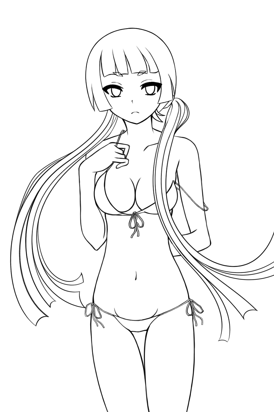 Izumo Bikini Lineart