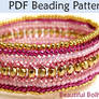 Beautiful Bollywood Herringbone Bracelet Beading P