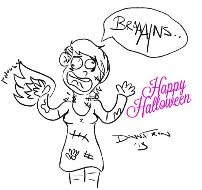 DonnaTron's Digital Doodles- HAPPY HALLOWEEN!