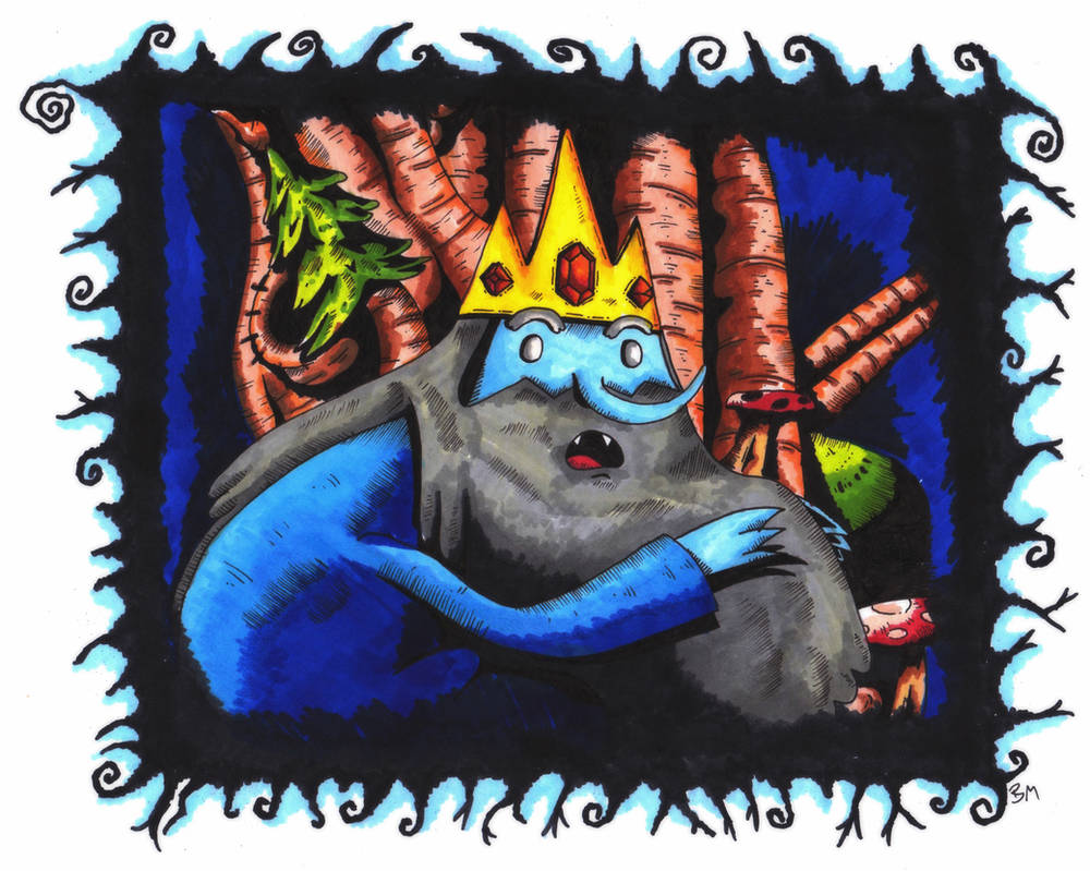 Adventure Time - Ice King by BMIllustration on DeviantArt