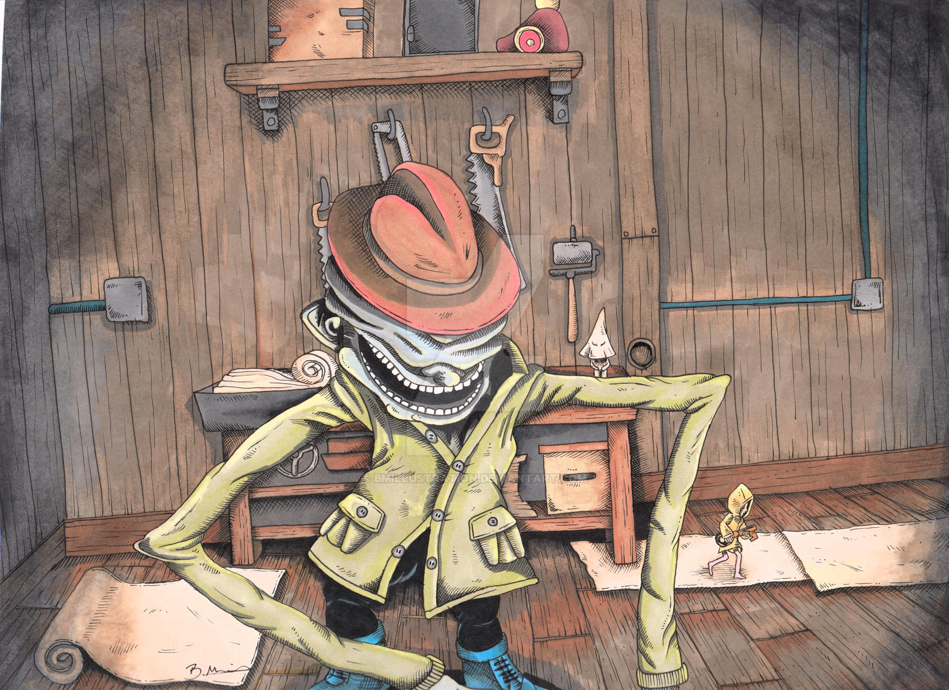 Janitor Little Nightmares By BMIllustration On DeviantArt janitor-little-nightmares-by-bmillustration-on-deviantart