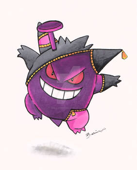 Day 3 - Stitched Gengar