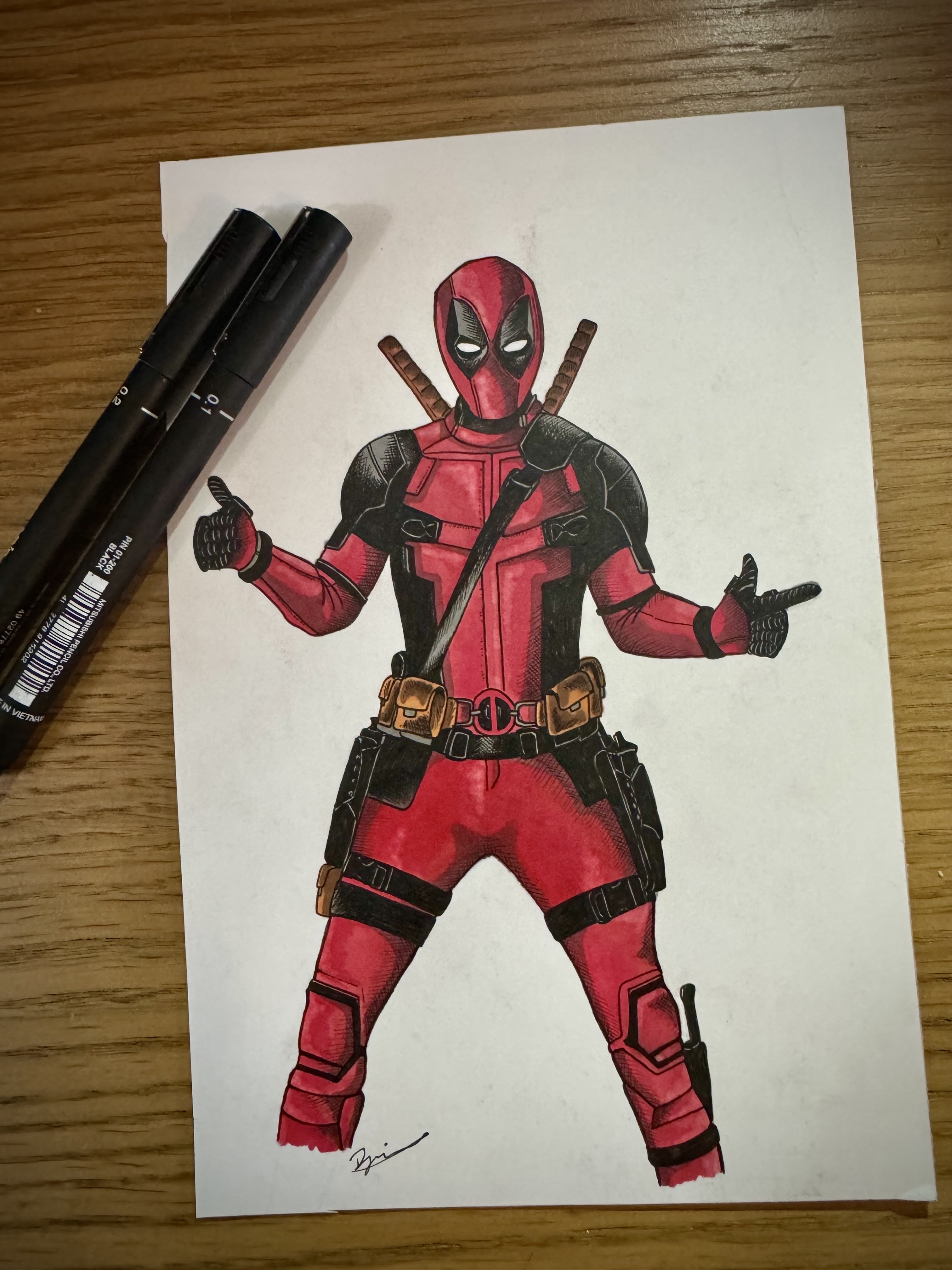Deadpool - Colour by BMIllustration on DeviantArt