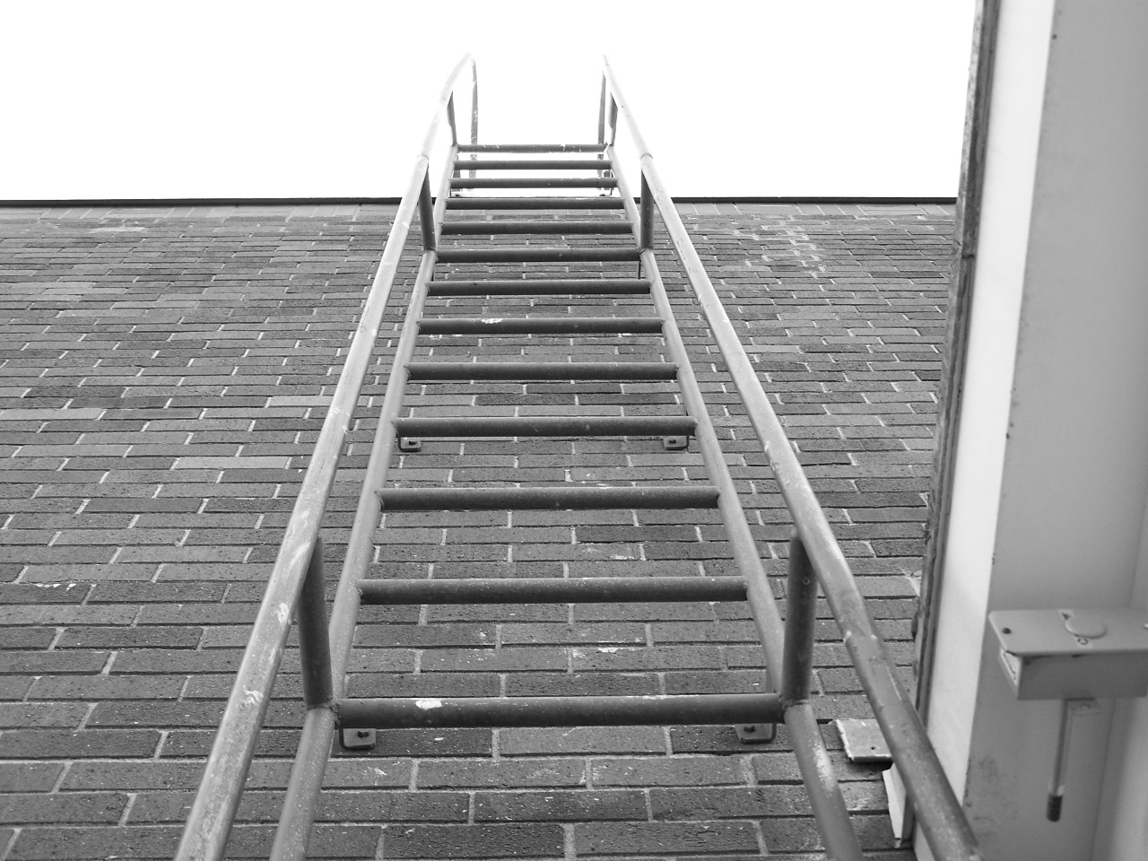 Stairway to..the roof at least