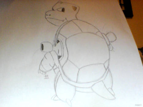 Blastoise. { Pokemon: #3. }