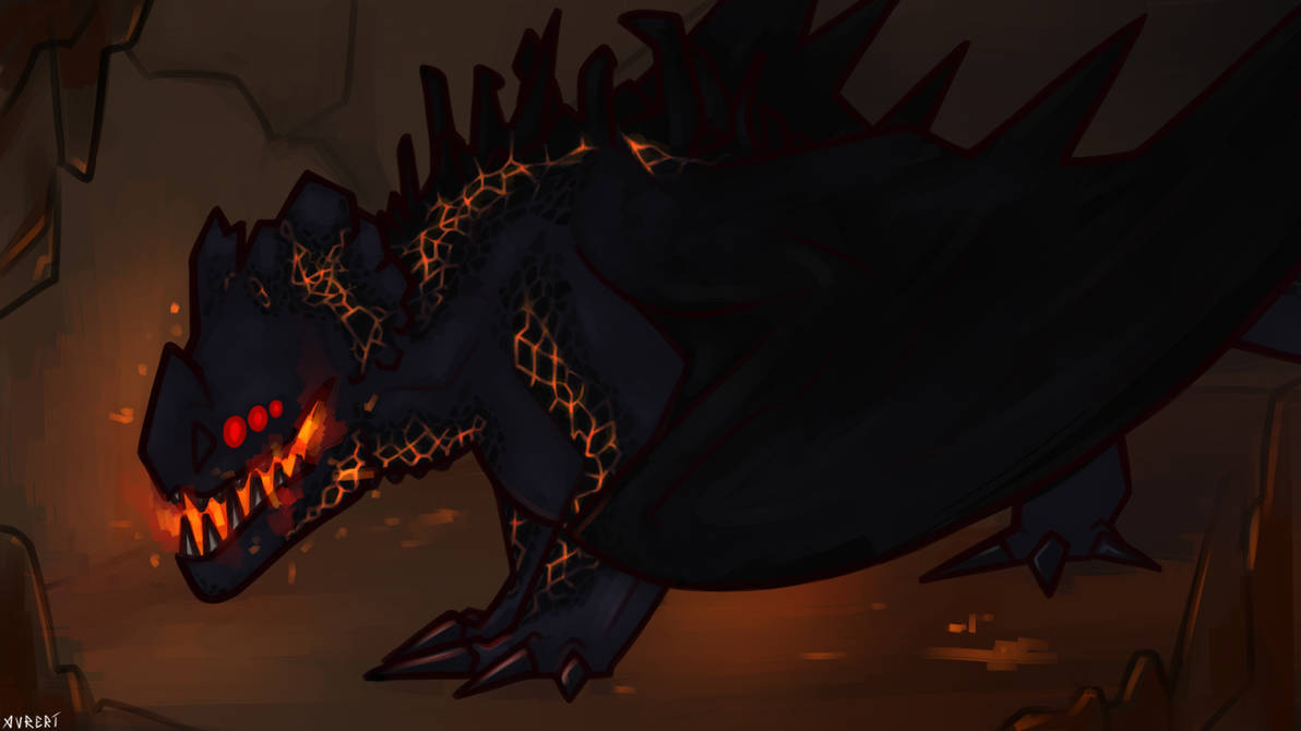 HTTYD Red Death character - Prize Art by Avreri on DeviantArt