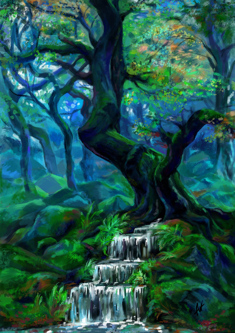 Fantasy Forest by AstoriaV on DeviantArt