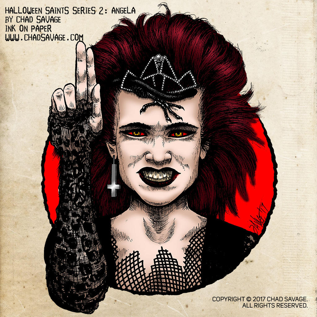 Halloween Saints Series 2: Angela by SavageSinister
