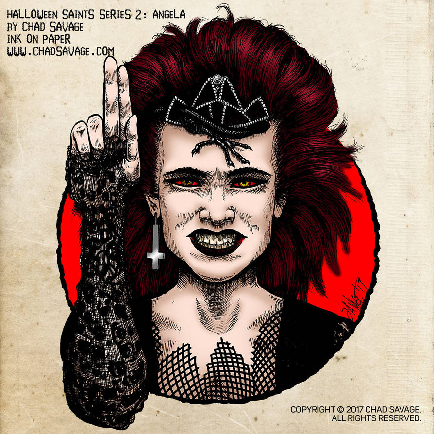 Halloween Saints Series 2: Angela by SavageSinister