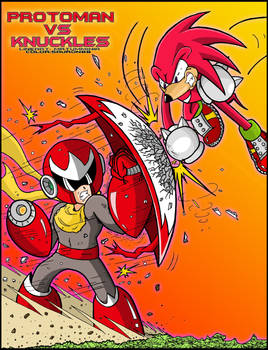 Crossover Proto Man Vs Knuckles Round 2