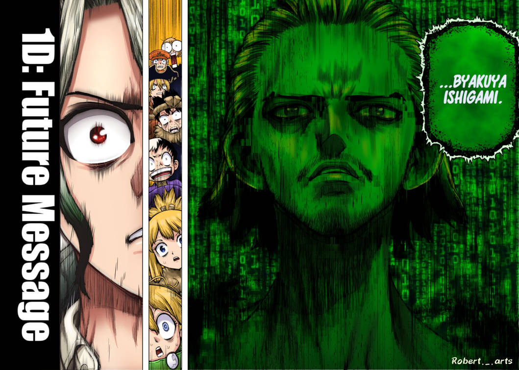 Dr stone manga coloring by RobertArts1 on DeviantArt