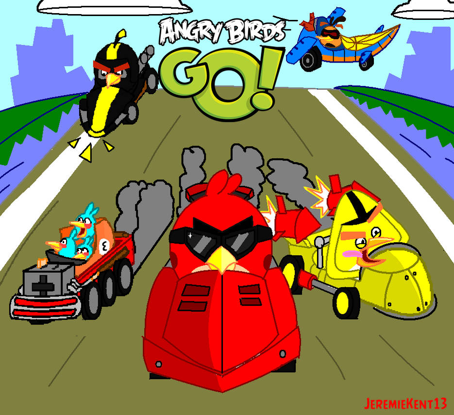 Angry Birds Go!...is a kart racing game? (REMAKE) by Jeremiekent13 on ...