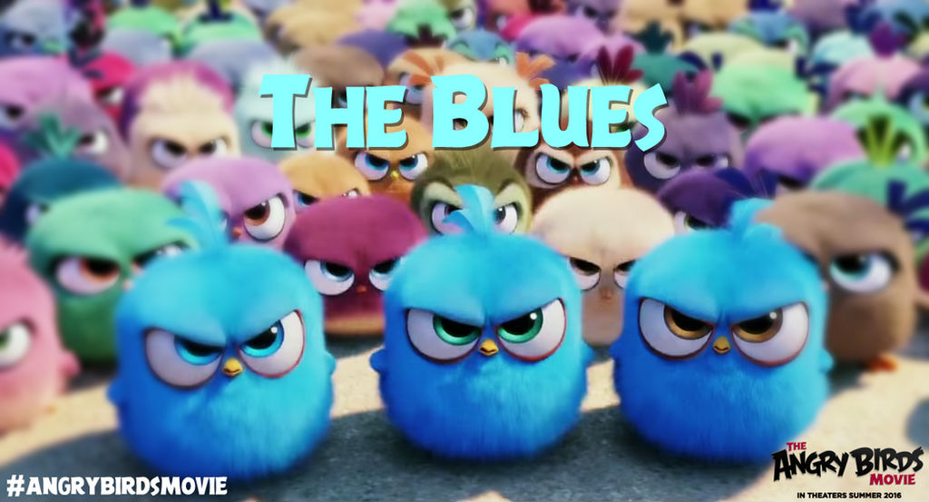 The Angry Birds Movie The Blues Wallpaper by Jeremiekent13 ...