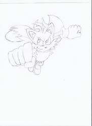 Tails drawn Archie style (Tails pic 7)