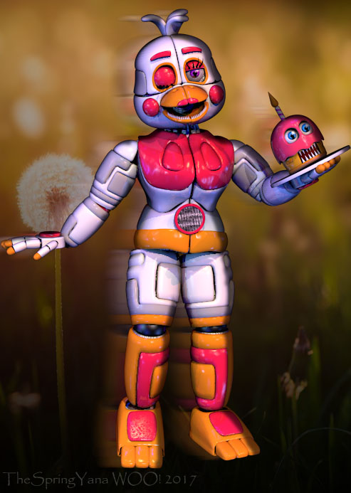 C4d, Funtime Chica v2