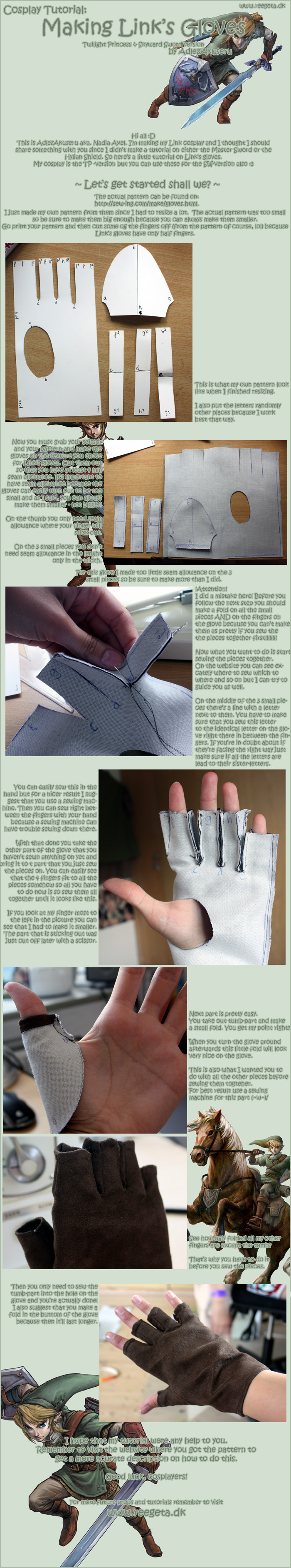 Tutorial: Link's Gloves