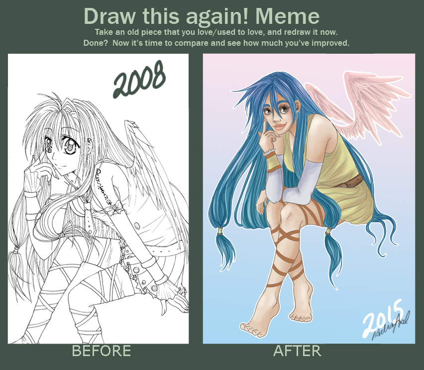 Photoshop – Speedpaint – Draw this again! Meme