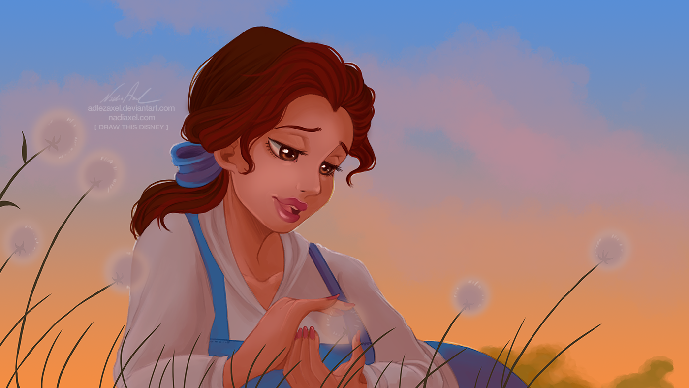 Draw this Disney :: Belle