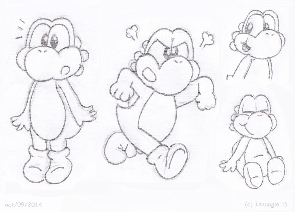 Yoshi By Isaangie On DeviantArt