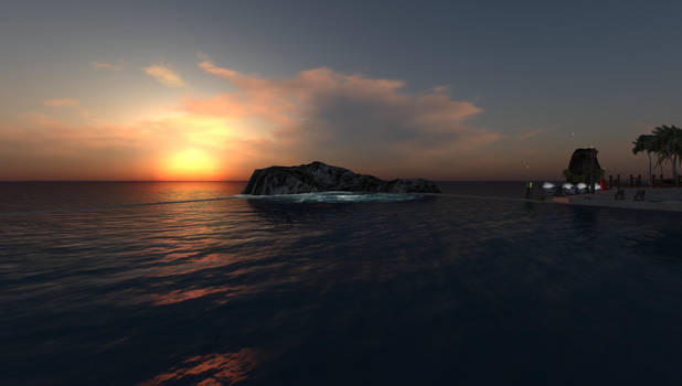 Sunset in Second Life