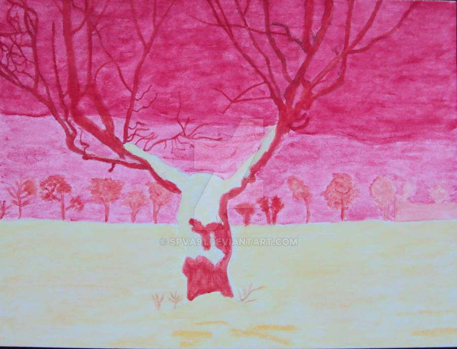 Spring Tree Sad Drawing Sad Tree by spva91 on DeviantArt