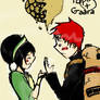 Toph and Gaara