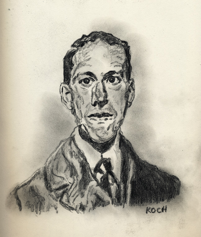 H.P. Lovecraft by Roger Koch