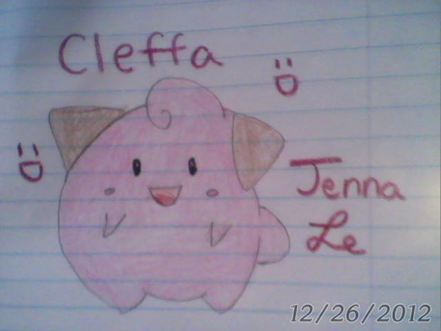 Cleffa - Pokemon Silver, Gold - Generation 2