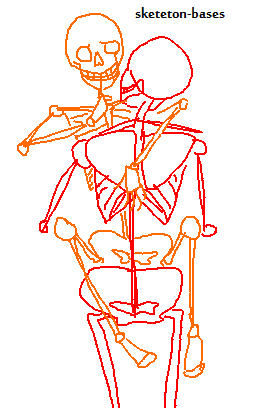 Skeleton Base Character Skeleton Base 3 (shh) by Sketeton-bases on DeviantArt