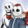 Undertale - Sans and Papyrus