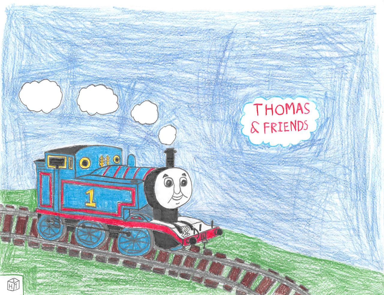 Thomas Drawing Deviantart Thomas the Tank Engine Drawing by Merritt-Trainboy on DeviantArt