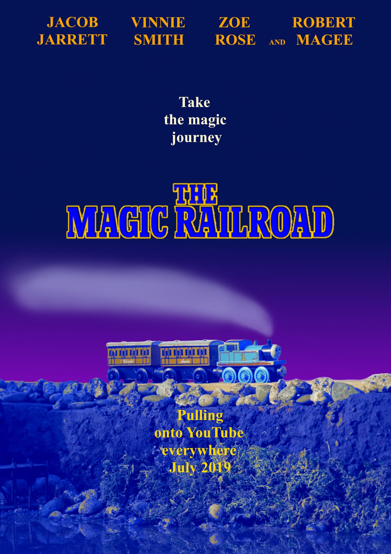 Magic Rialroads The Magic Railroad 2019 Offical Poster by Merritt-Trainboy on DeviantArt