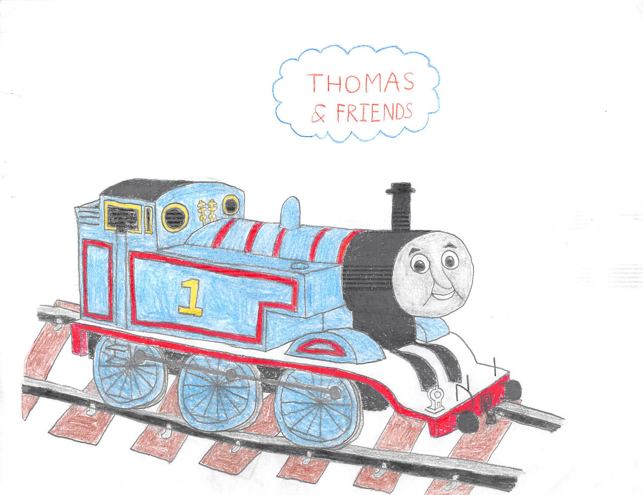 Thomas Drawing Deviantart Thomas the Tank Engine Drawing #3 by Merritt-Trainboy on DeviantArt