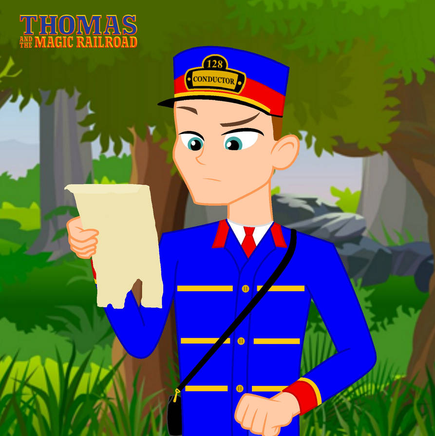 Mr. Conductor (EQG Style) by Merritt-Trainboy on DeviantArt