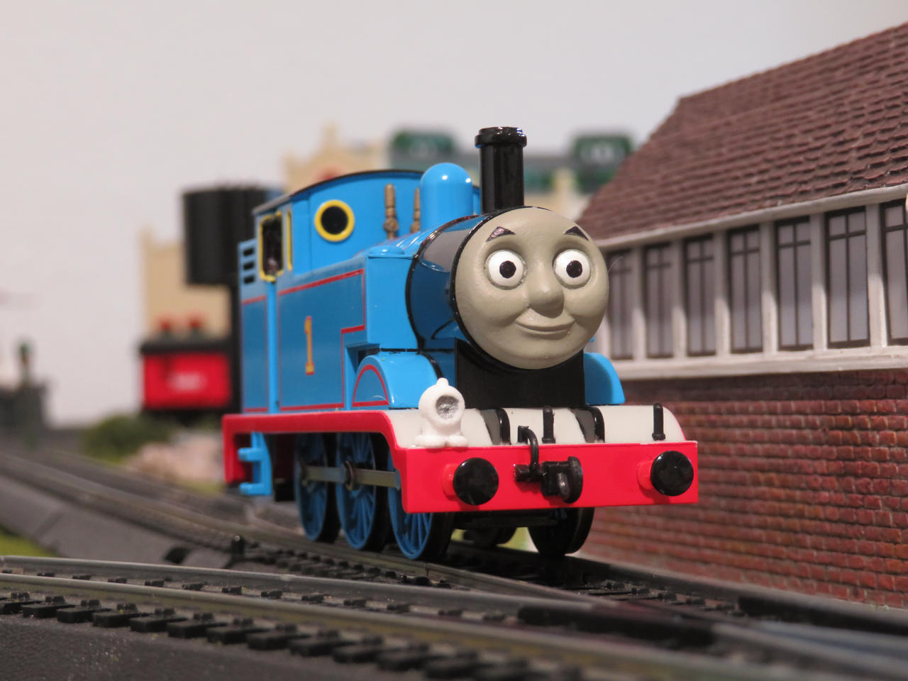 Thomas the Tank Engine Custom Model 2.0 by Merritt-Trainboy on DeviantArt