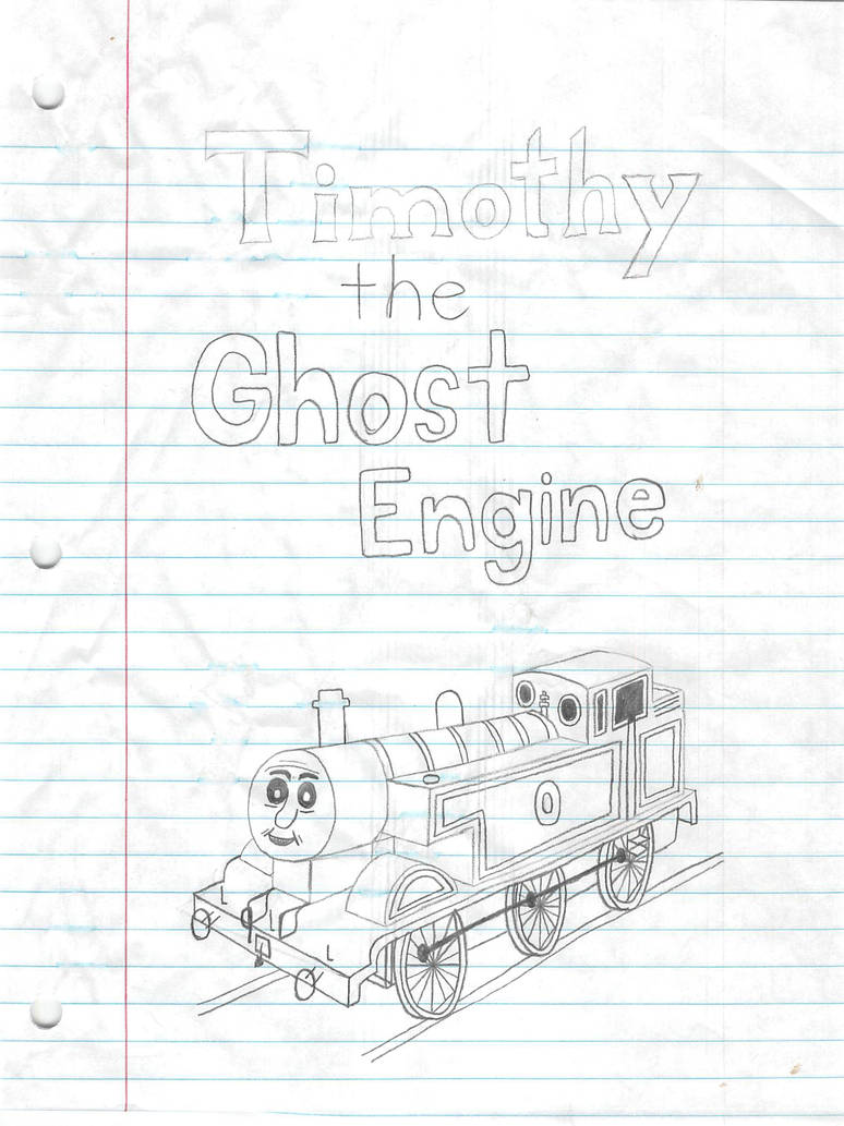 Timothy the Ghost Engine Pencil drawing by Merritt-Trainboy on DeviantArt