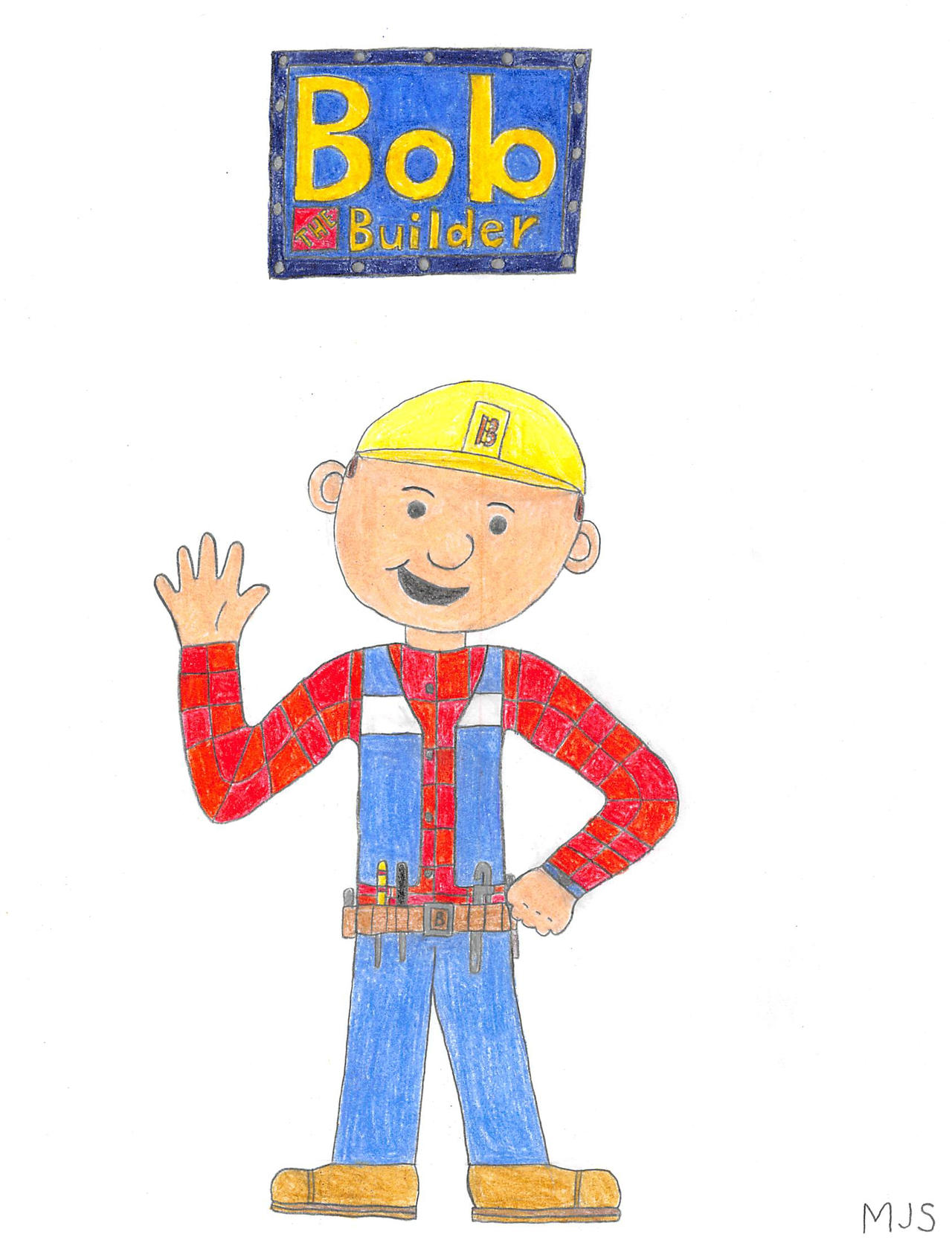 Bob the Builder Drawing by MerrittTrainboy on DeviantArt