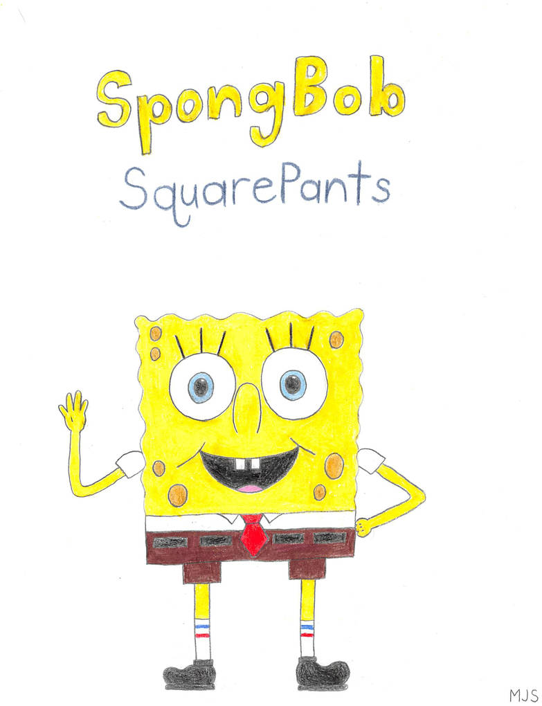 SpongeBob SquarePants Drawing by Merritt-Trainboy on DeviantArt