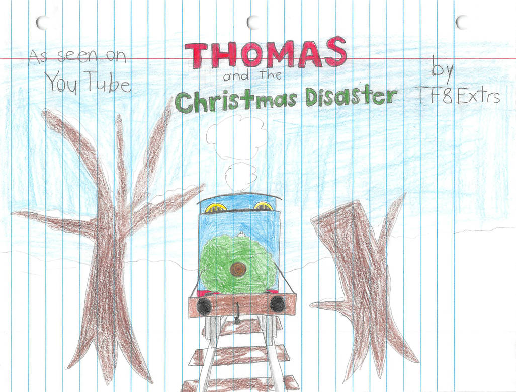 Thomas and the Christmas Disaster Drawing #2 by Merritt-Trainboy on ...