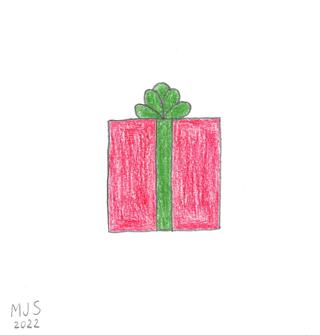 Present Drawing by Merritt-Trainboy on DeviantArt