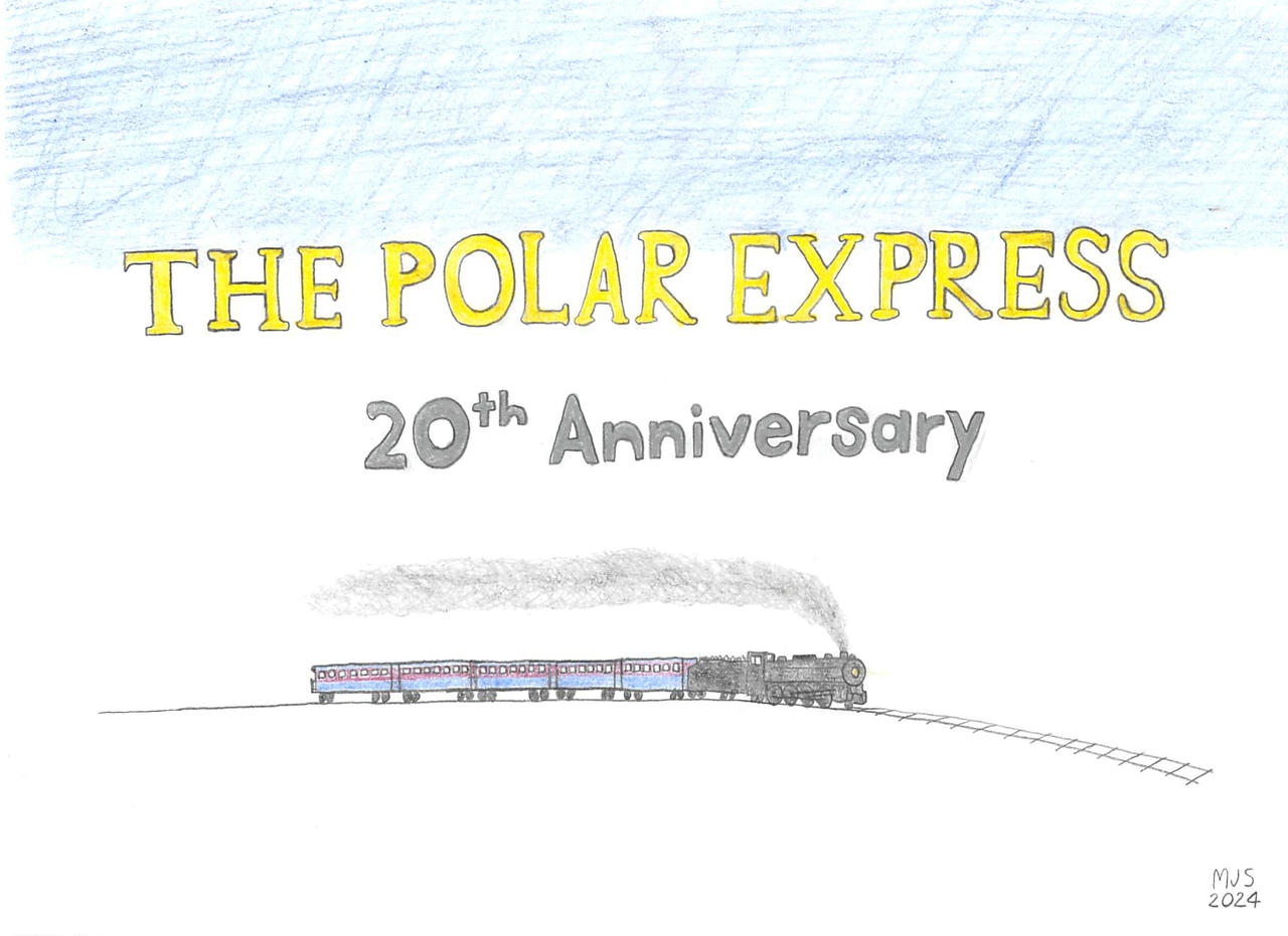 The Polar Express 20th Anniversary Drawing by Merritt-Trainboy on ...