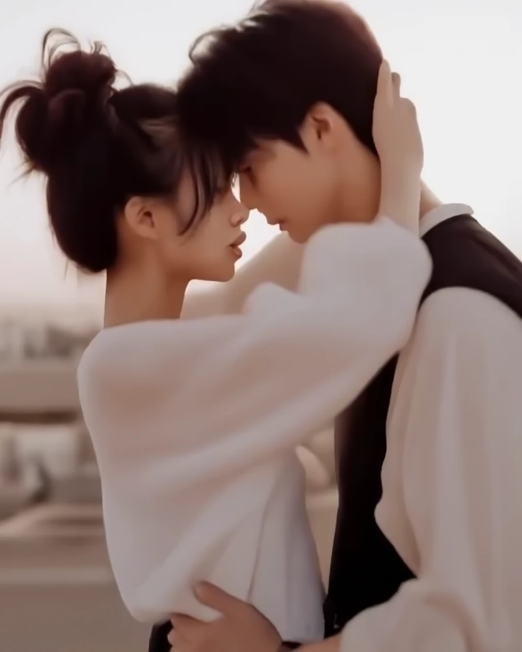 Craiyon 185954 Anime Hypperrealism Asian Couple E