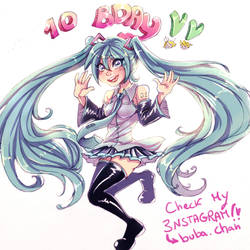 Miku 10th bday!