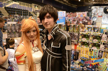 Sword Art Online (SAO) Cosplay: Kirito and Asuna2