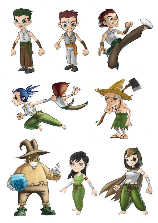 Decatur Character Designs Character Design 1 by PekHarn on DeviantArt